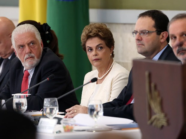 Dilma participa de reunião do Conselho de Desenvolvimento Econômico (Foto: André Dusek/Estadão Conteúdo)