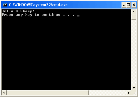 Your C# Programme