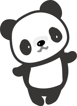 パンダのイラスト 無料イラスト
