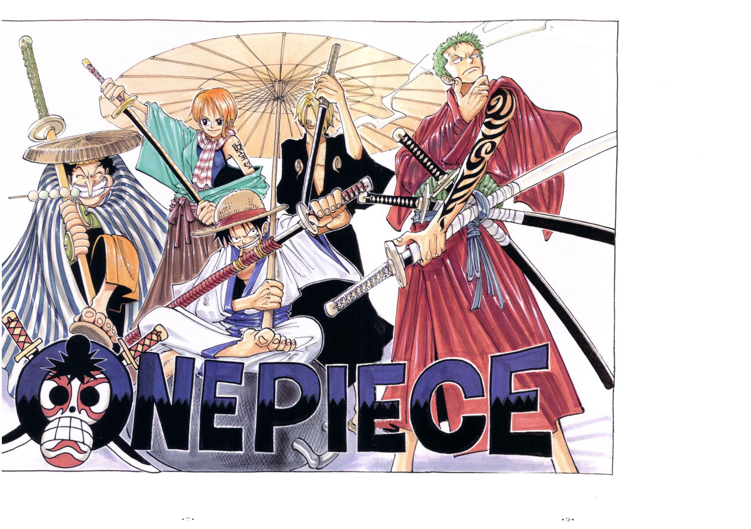 All 142 One Piece Color Spreads By Oda Onepiece
