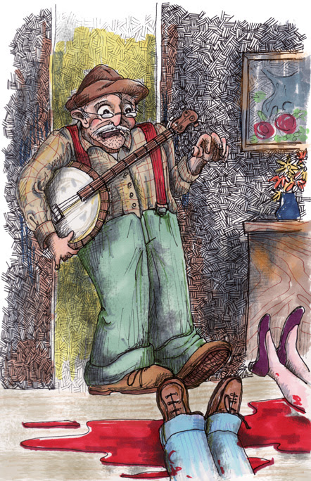 Hey, grandpa, what's for supper?