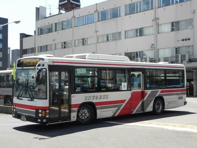 仮 長野のバスかんさつにっき バス 北海道 中央バスの旧塗装車