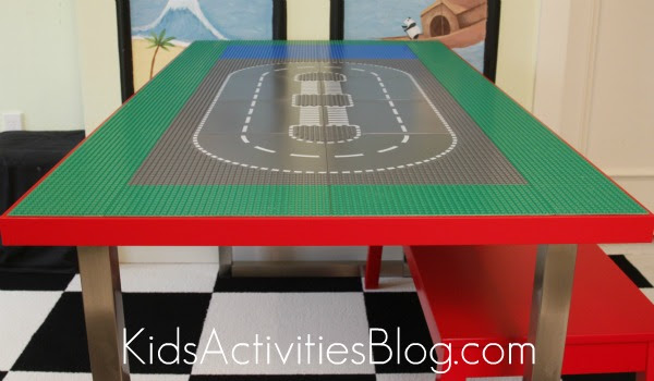 How-To: Big Kid Lego Table IKEA Hack Make:
