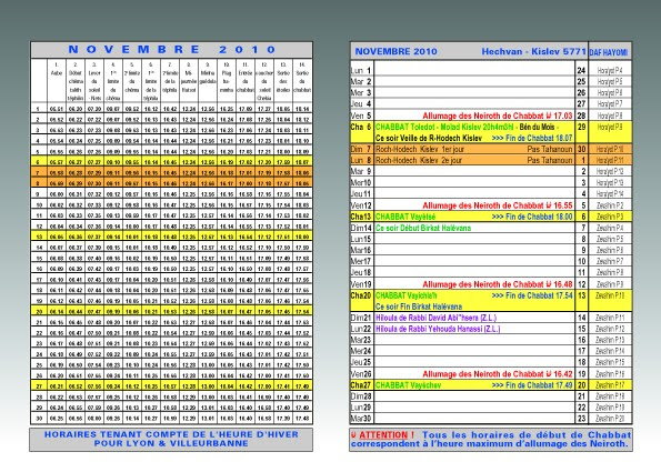 calendrier hebraique 2021