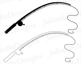 Free Free 113 Curved Fishing Rod Svg SVG PNG EPS DXF File