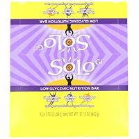 SoLo Gi Lemon Lift Bars, 1.76-Ounce Bars