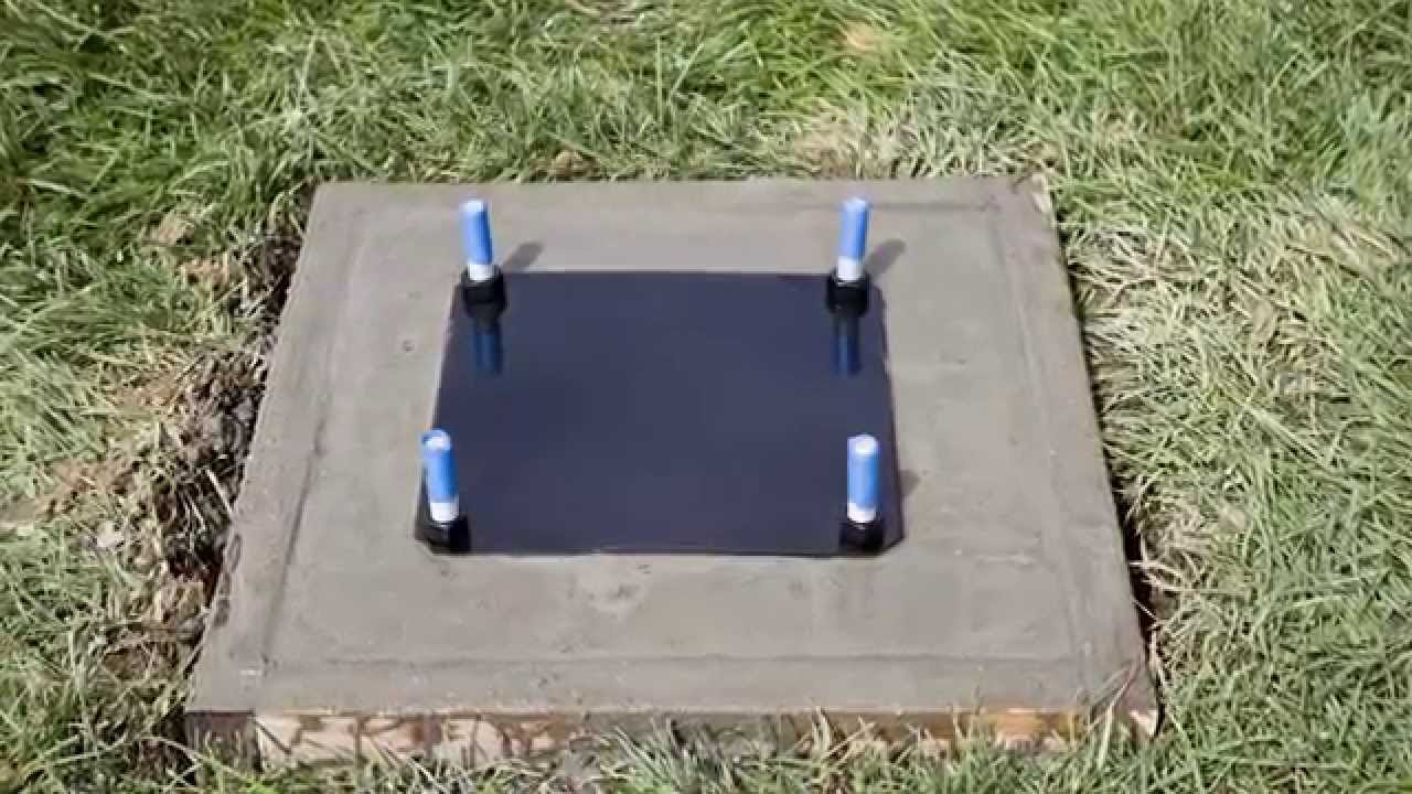 Goalrilla Basketball Goal Installation - Part 1 - YouTube
