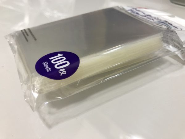 ダイソー トレーディングカード用スリーブをレビューします 100均 100円ショップ いろいろんブログ