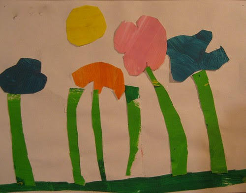 field of flowers