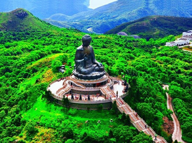 Hong Kong, Tian Tan Buddha on Lantau Island