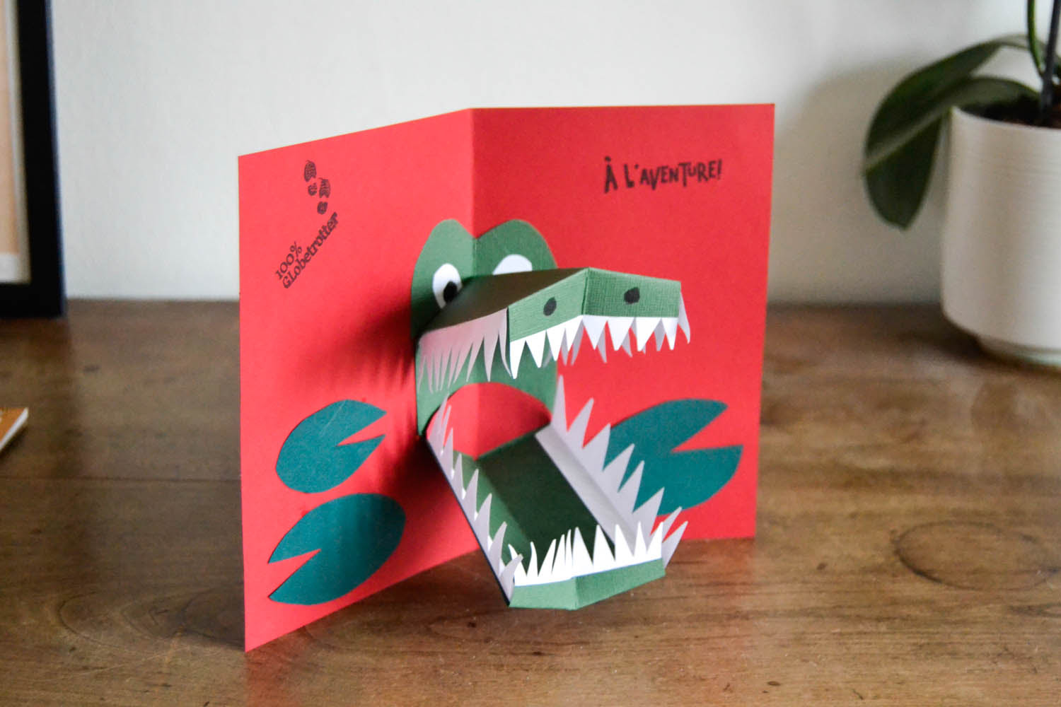 Carte Pop Up Crocodile Maman A Tout Faire