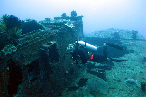 Vanuatu wreck diving: Semle Federsen