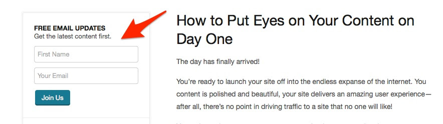 kissmetrics-blog-email-signup