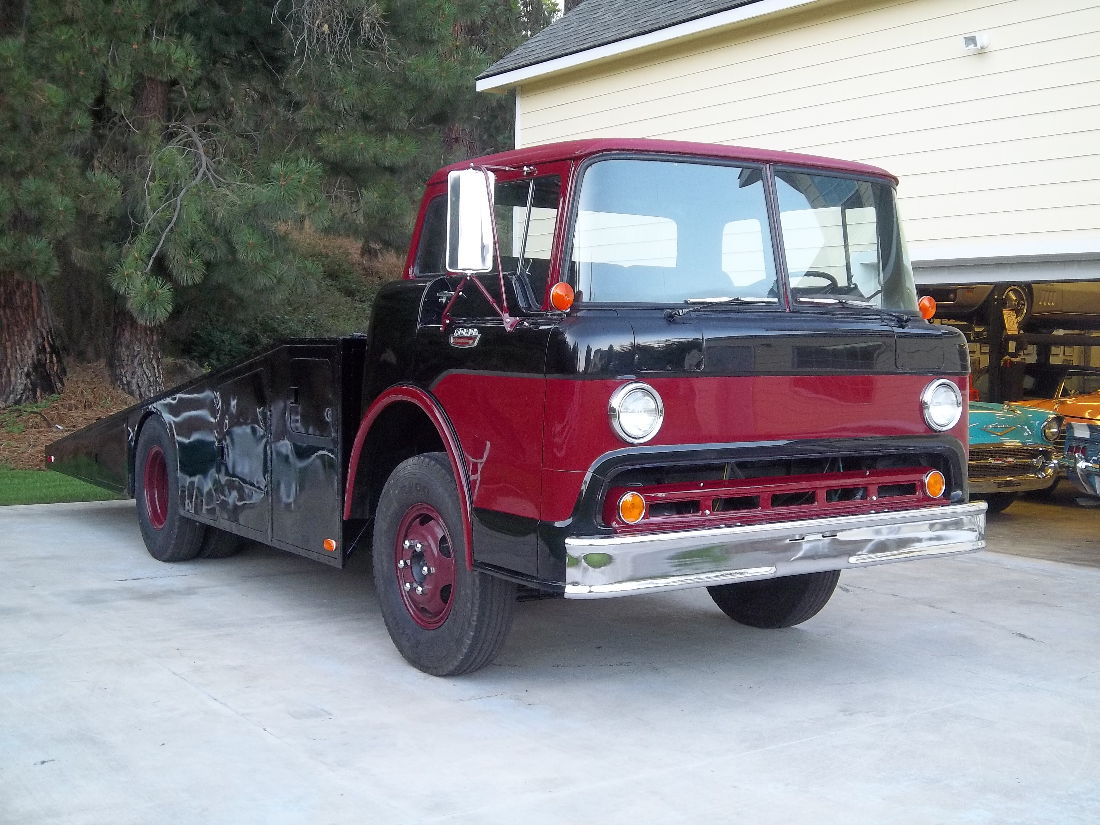 1963 Ford C600….Vintage Car Hauler Restoration….Almost Complete 