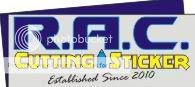 R.A.C. Cutting Sticker