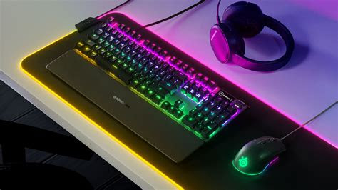 Preorders are now livefor all of the new surface devicesfor fall 2021 the steelse. SteelSeries Glow-Up Bundle upgrades your gear with Arctis