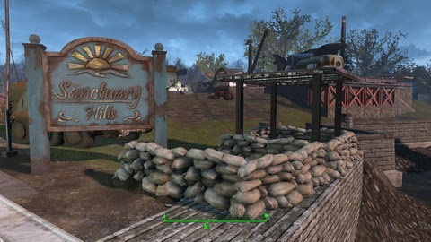サンクチュアリその１ Fallout4で建築三昧