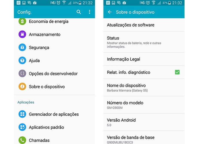 Atualize o Android com frequência (Foto: Reprodução/Barbara Mannara)