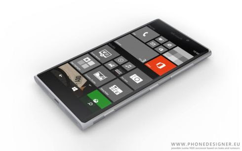 Microsoft Lumia 1030/ Lumia 1040 Rendered by Jonas Daehnert, Based on Leaked Prototype