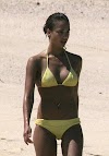 Jessica Alba Yellow Bikini
