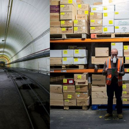 This Bunker Holds $1.5 Billion of Wine