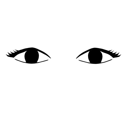 目のイラスト