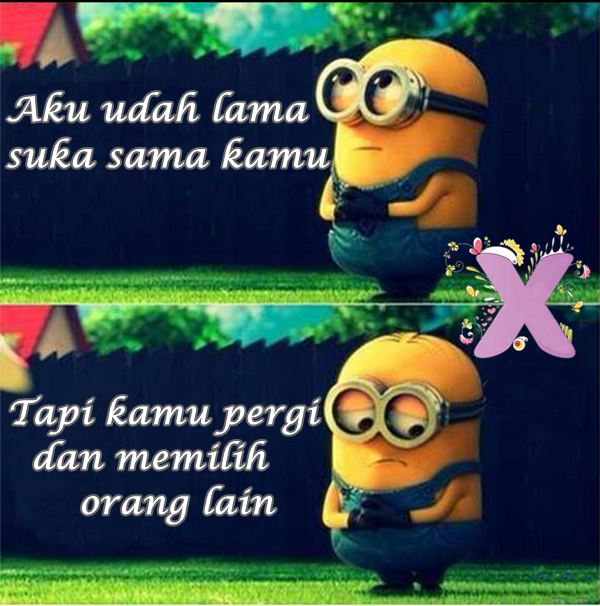 KUMPULAN GAMBAR MINION GALAU LUCU Gambar Kartun Minions 