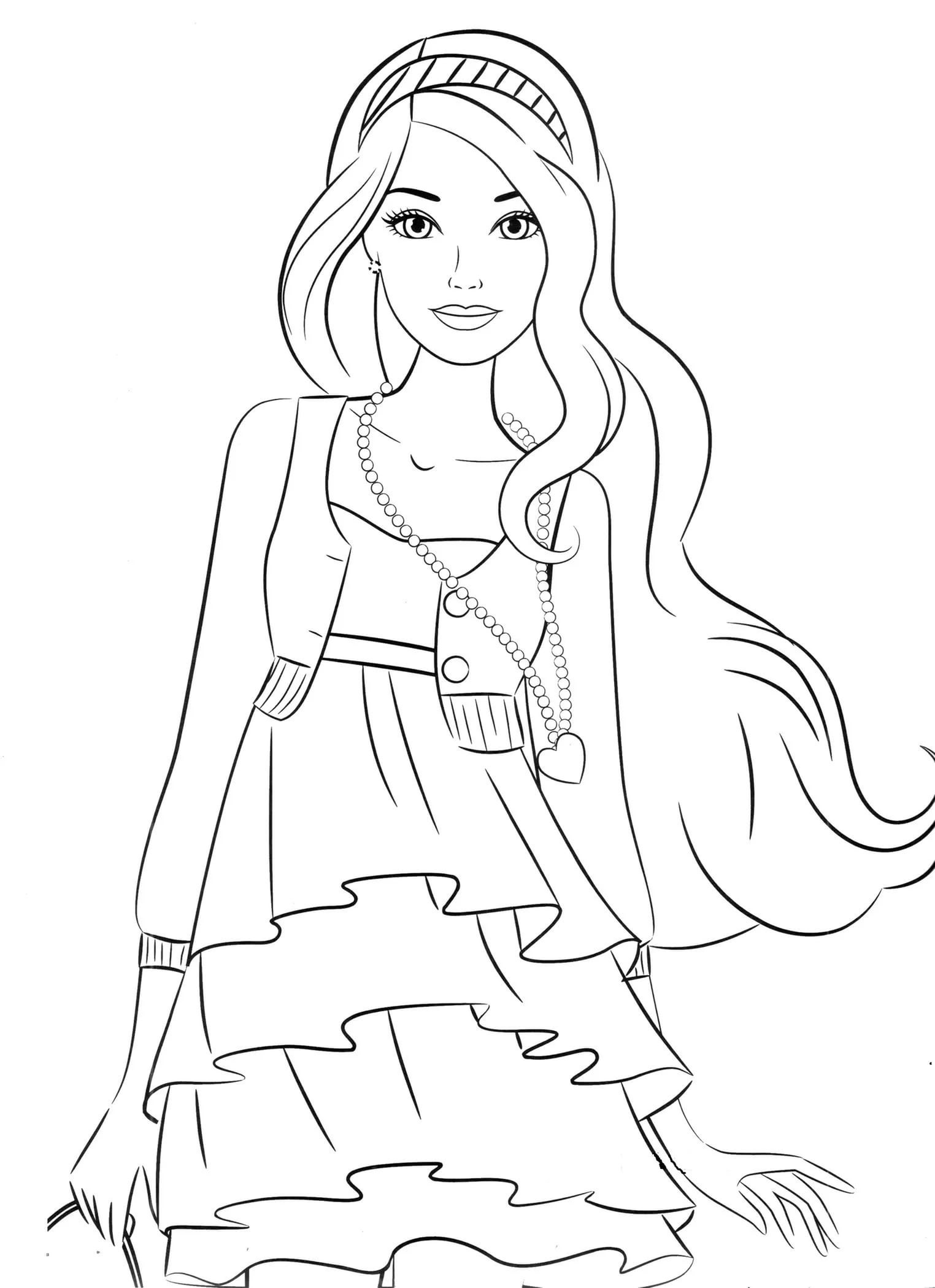 Download Coloring pages for 8,9,10-year old girls to download and ...