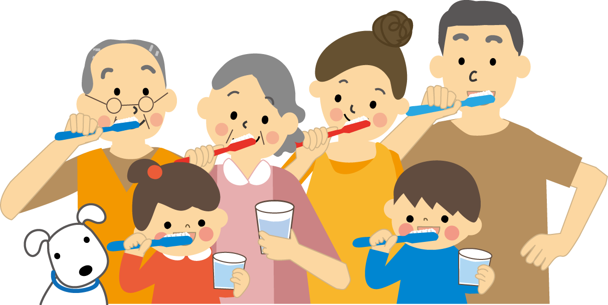 歯磨き はみがき のイラスト 無料イラスト フリー素材