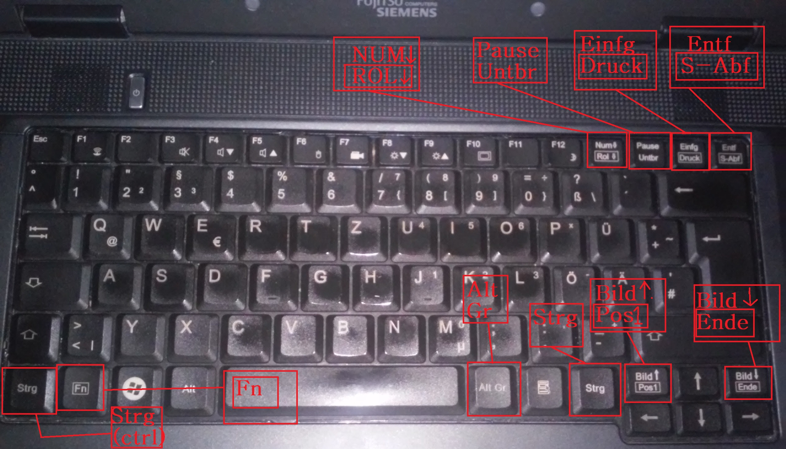 How To Capture Screen Take Screenshot On German Laptop Keyboard Tom S Guide Forum