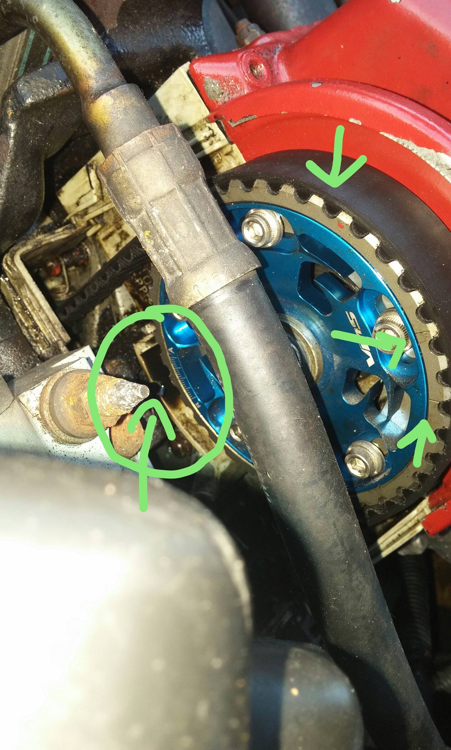95 Honda civic timing marks - Motor Vehicle Maintenance ...