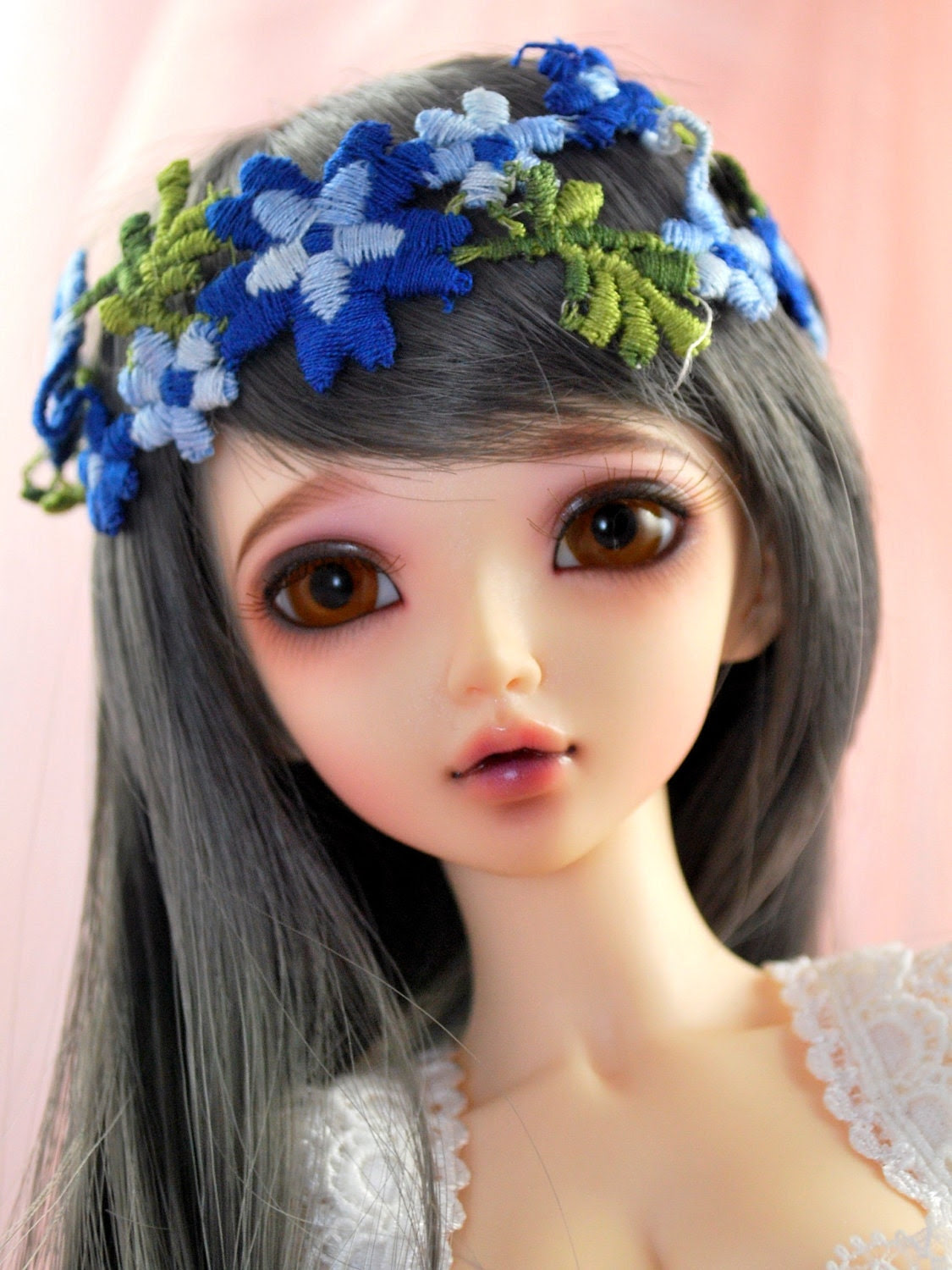 MSD Blue Blossom Head Band