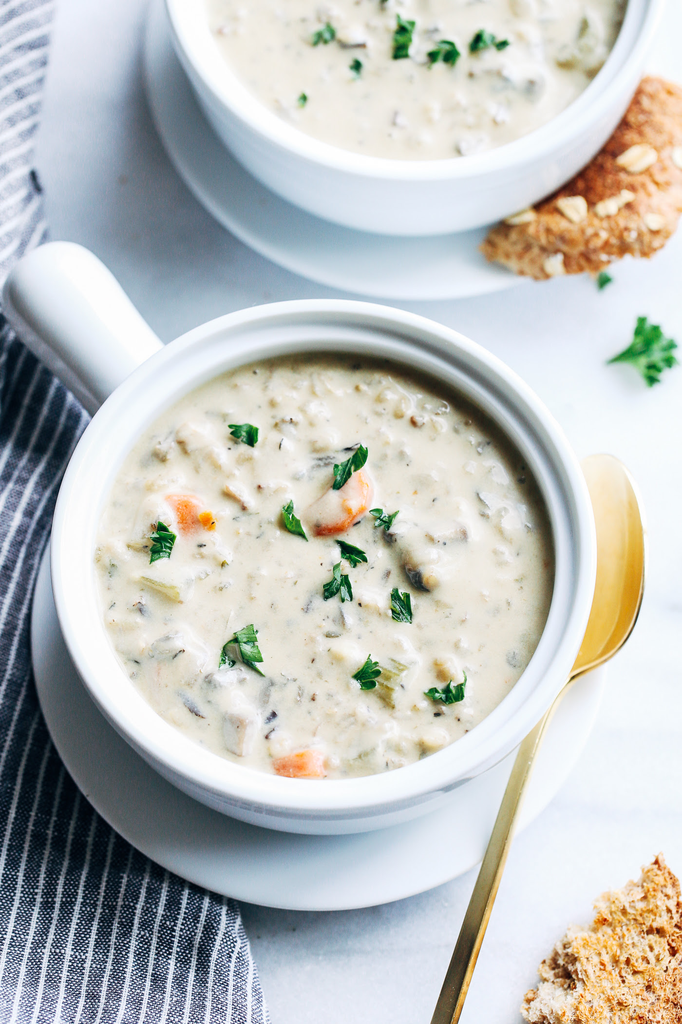 Creamy Wild Rice Mushroom Soup Making Thyme for Health Creamy Wild Rice Mushroom Soup Making Thyme for Health