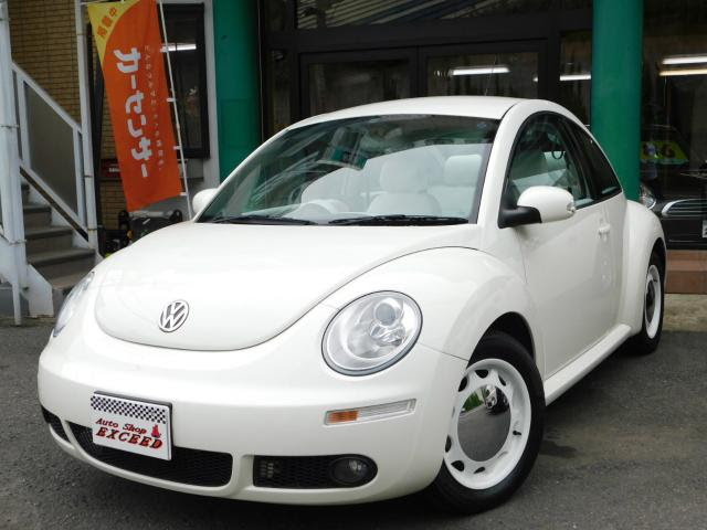 フォルクスワーゲン Volkswagen ニュービートル 1 6ezカスタムインテリア ホワイトレザー仕様 Gh 9cbfs 中古車情報 C 中古車検索サイト カータウン Jp