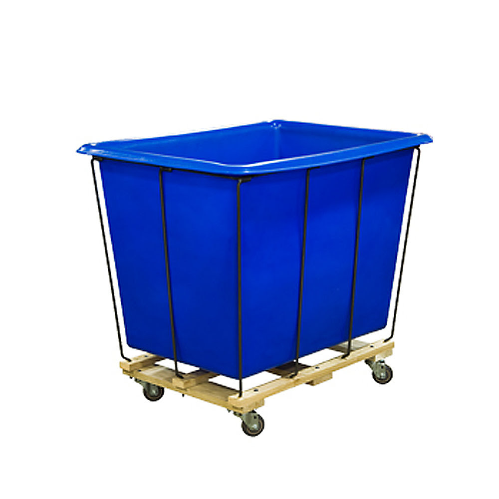 Royal Poly Basket Truck - 32"Wx44"Dx37.25"H - Blue