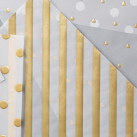 Gold Fancy Designer Vellum Foil