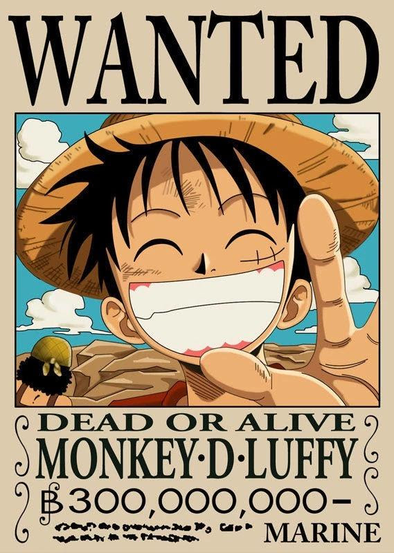 收圖啦收圖啦 海賊王壁紙第2期 通緝令 每日頭條