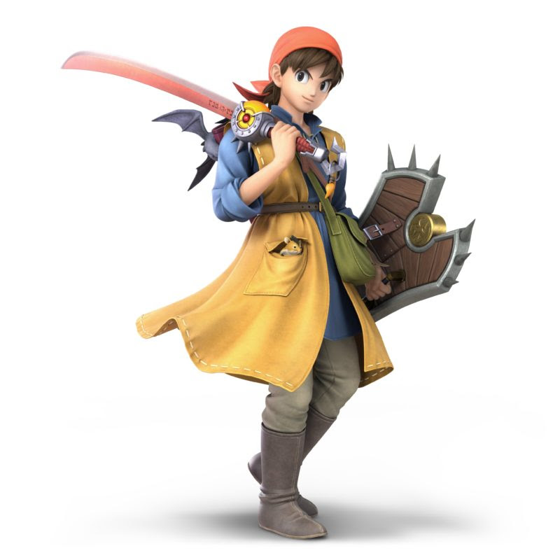 スマブラsp参戦のドラクエ勇者モデリングかっこよすぎない Switch速報