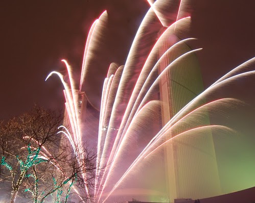 Fireworks at Cavalcade of Lights 3