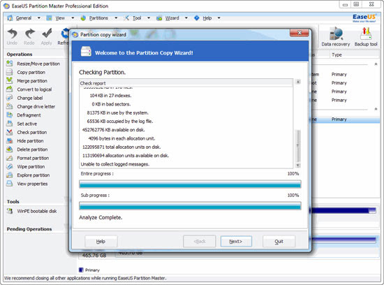 partition copy Share key EaseUS Partition Master 10.0 Pro mới nhất