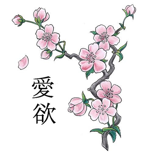 Cherry Blossom Tattoo for Back Body Girl Cherry blossom tattoos are quite