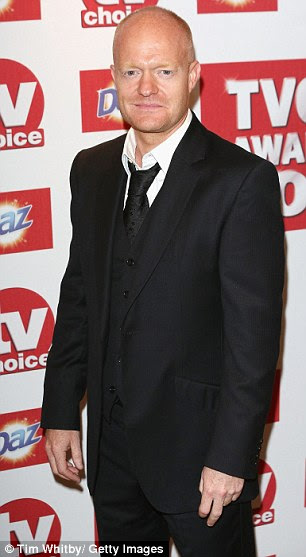 He's a winner! EastEnders star Shane Ritchie won Best Soap Actor for his role as Alfie Moon and his co-star Jake Wood came along to support him (R)