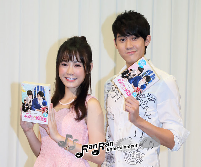 イタズラなｋｉｓｓ 台湾版で主役を務めた2人が来日 台湾のまゆゆ はじめてのキスシーンに緊張 Ranranentertainment ランランエンタメ