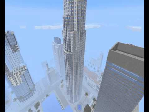 Minecraft Los Angeles (Los Santos, GTA SA) - YouTube
