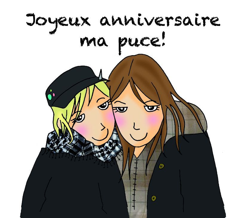 Joyeux Anniversaire Ma Puce Une Bretonne Dans Le Sud