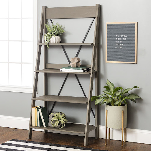 Ladder Shelf Grey