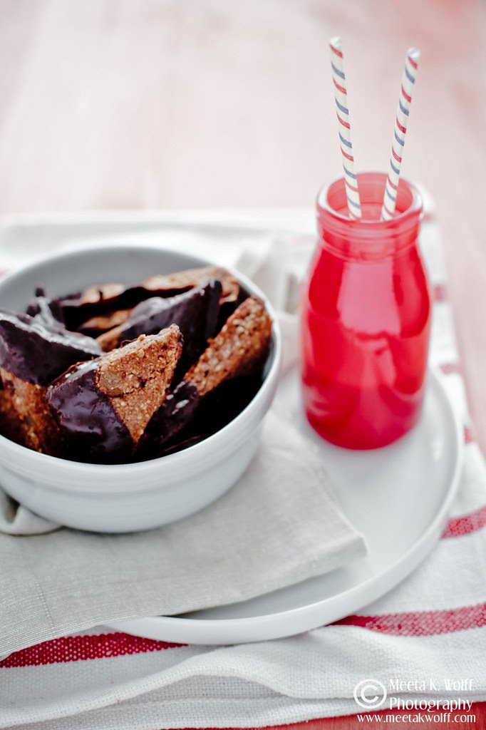 Chocolate Ginger Almond Cookies (0006) by Meeta K. Wolff