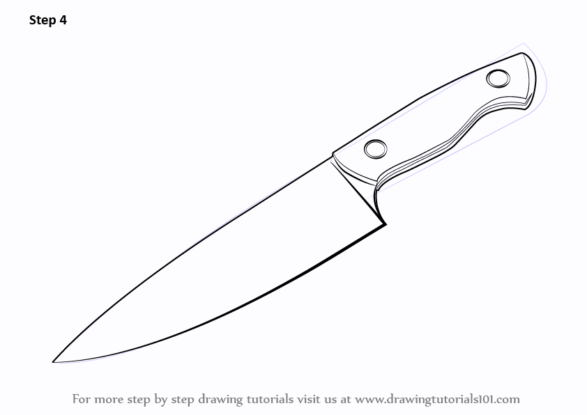 Complete the drawing by adding the necessary finishing touch. Drawing Knife Drawing Knife Complete the drawing by adding the necessary finishing touch.