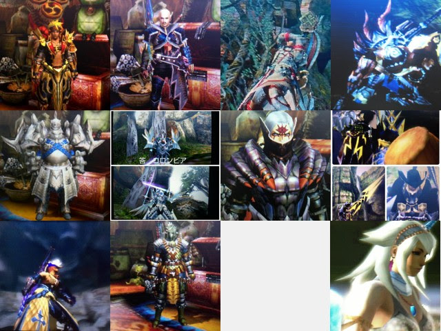 Mh4g見た目装備グランプリ 男性編 イャンクックカフェ