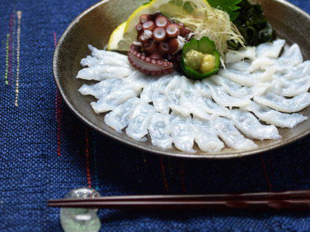 生たこ刺身 下処理 切り方など 魚料理と簡単レシピ